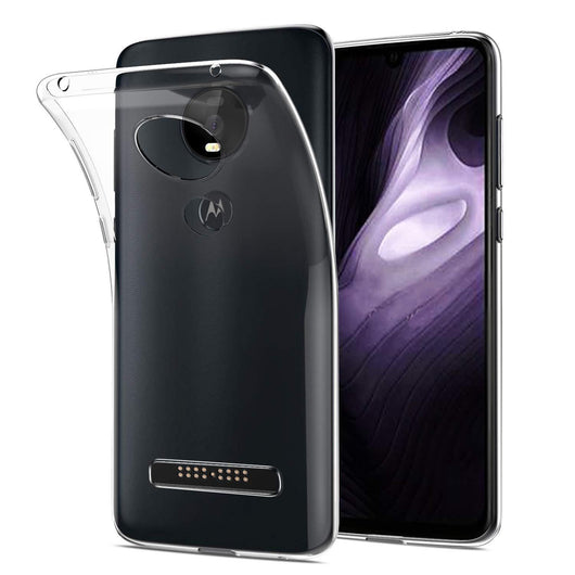 Motorola Moto Z4 Case Clear Gel